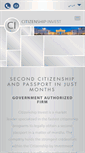 Mobile Screenshot of citizenshipinvest.com